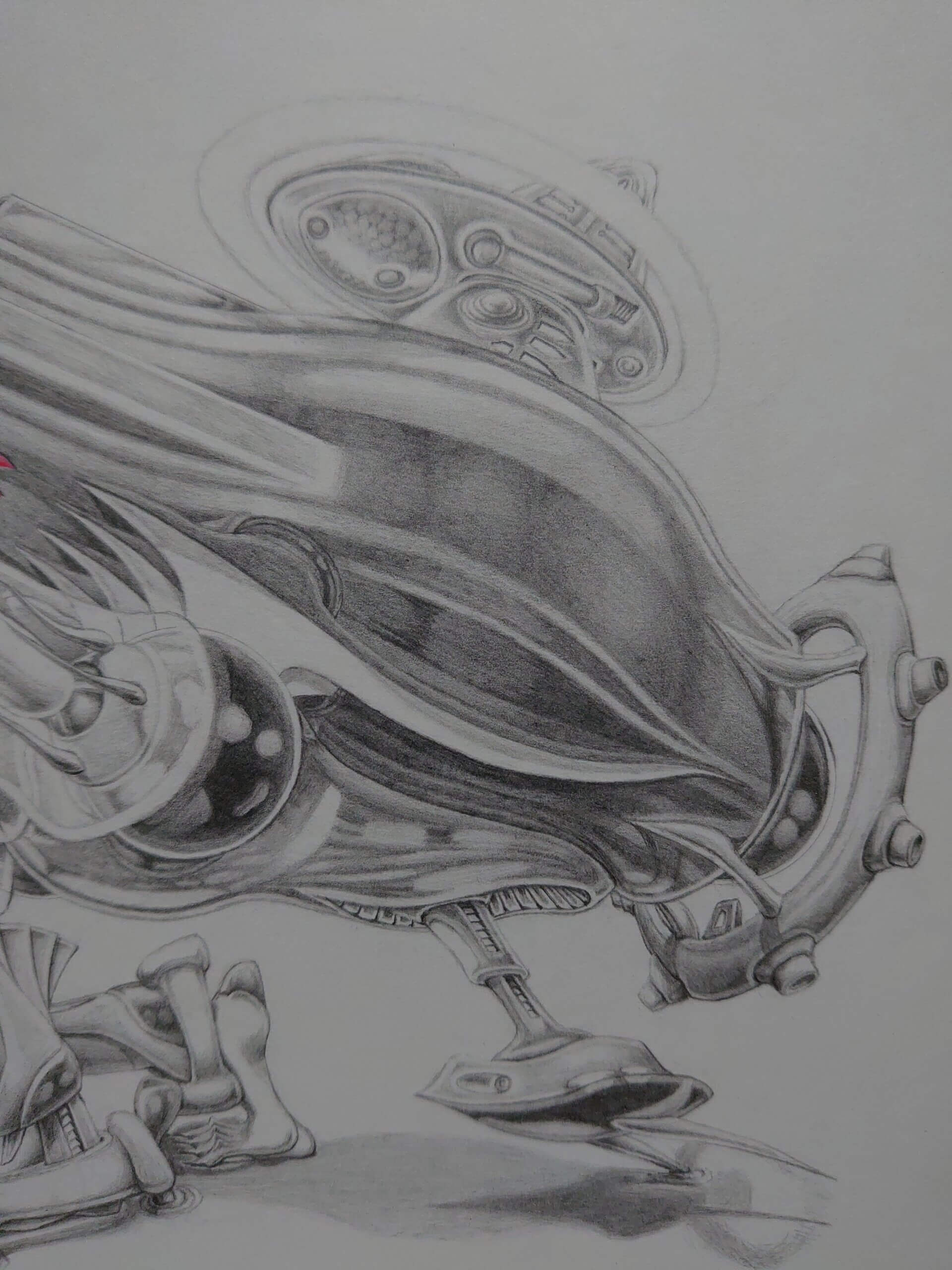 《部分的追加バージョン(Partial addition version)》機械種族#1ー砲撃手ー(The Mechanical tribe #1ーThe Bombarderー) zoom 10