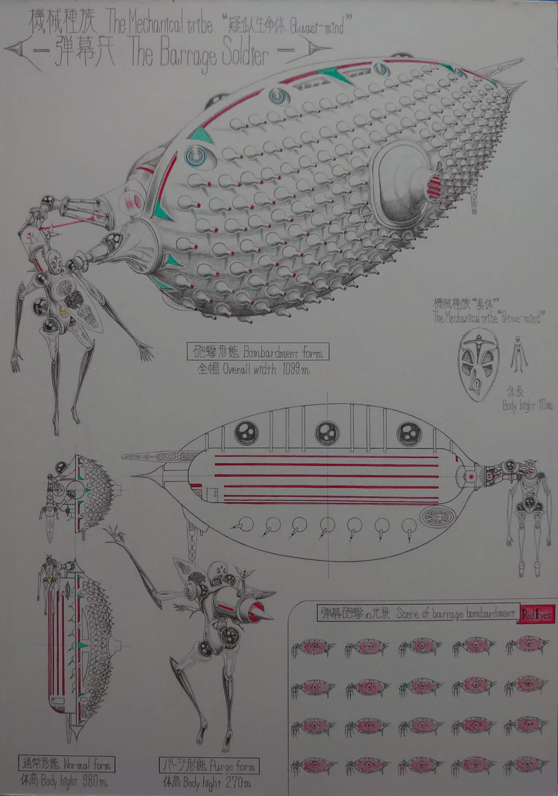 機械種族#4ー弾幕兵ー