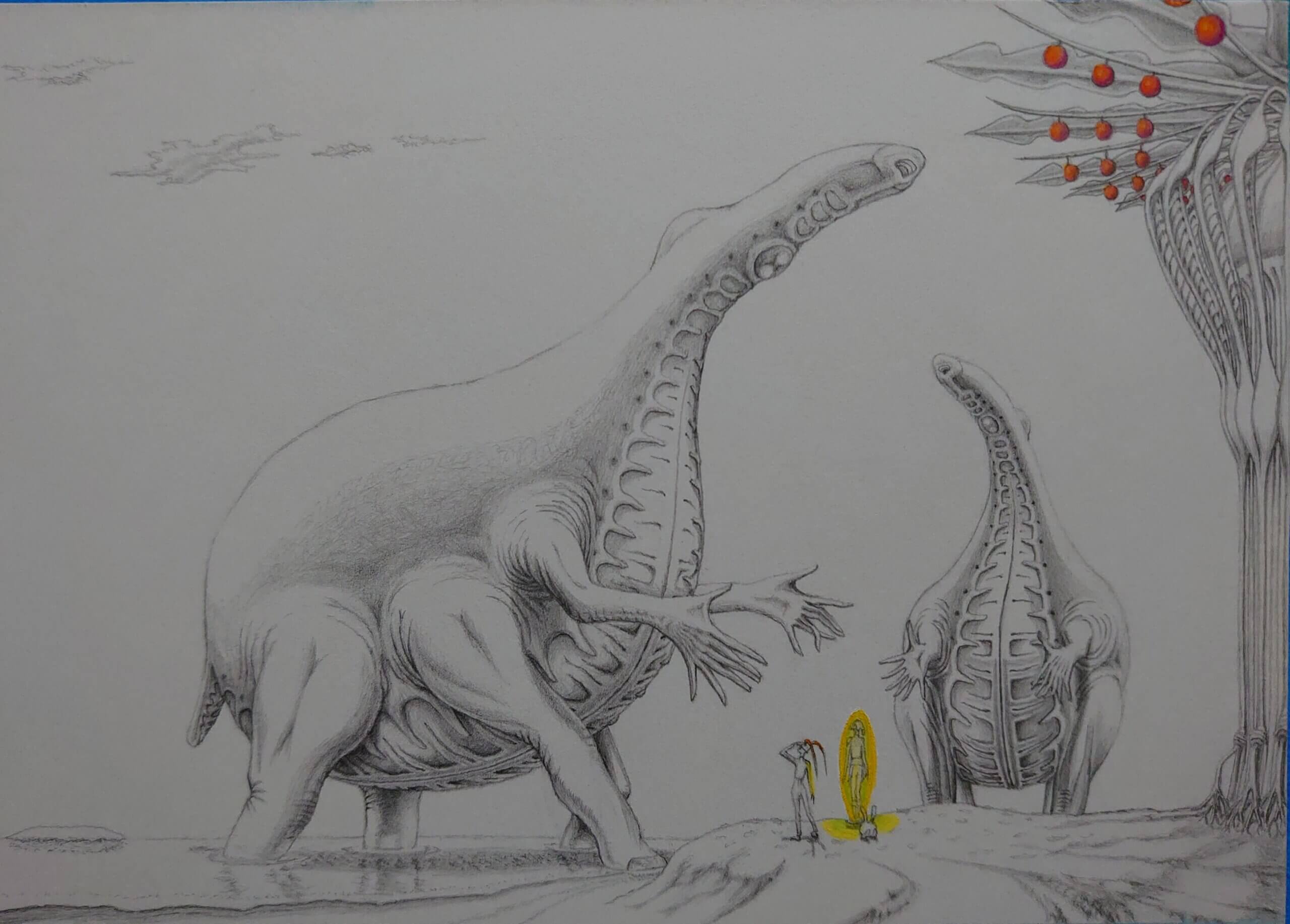 その存在を食用家畜として強いられていた巨大知的宇宙種族